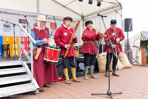 Performing for Rostock