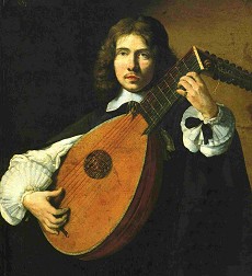 A gentleman lutenist